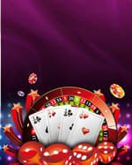 Studio live dealer dengan kamera HD dan dealer profesional